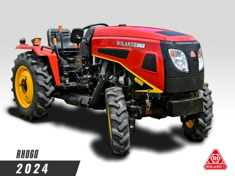 TRACTOR H060C 4WD CON RUEDAS AGRÍCOLAS
